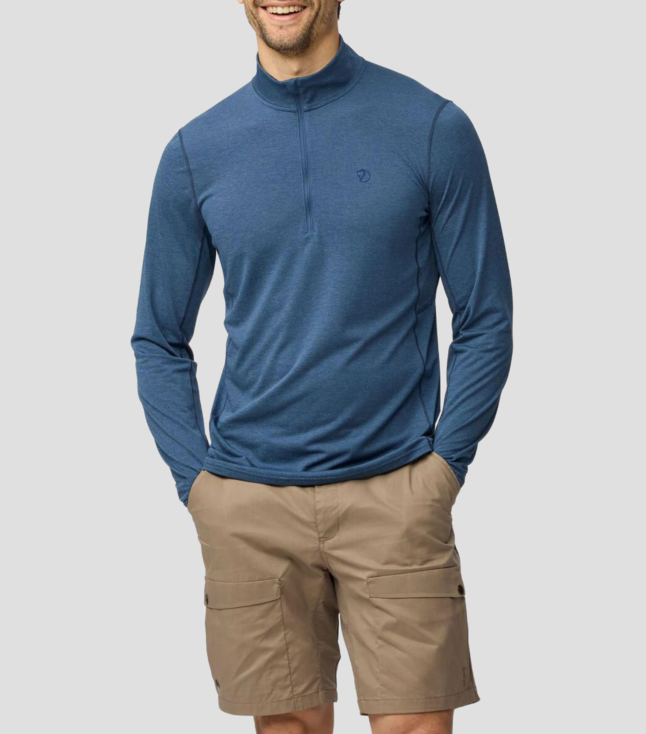 Playera para entrenamiento Abisko lisa Hombre